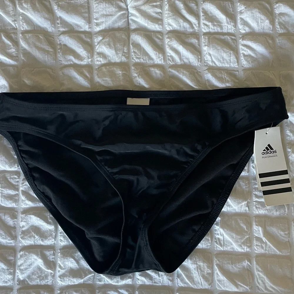 Adidas black bikini bottom